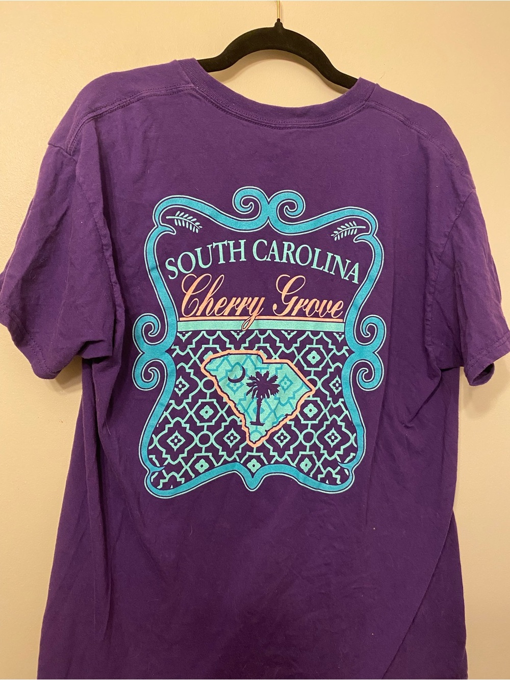 South Carolina Cherry Grove Graphic Tee - Purple